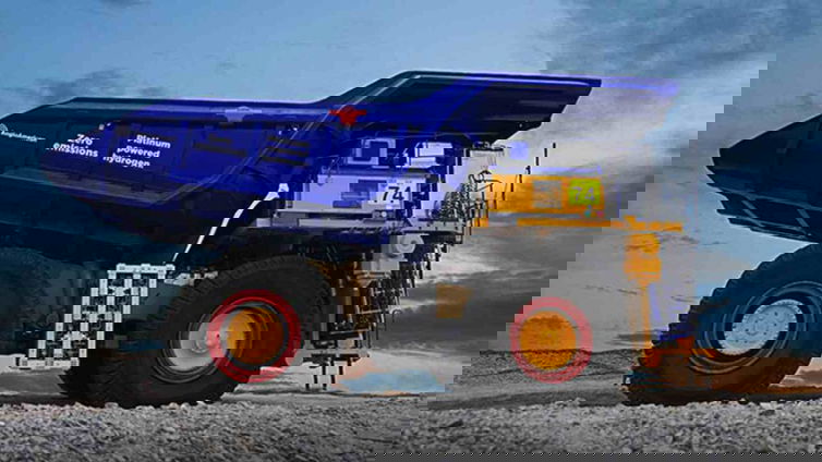 Immagine di Da Anglo American il camion a zero emissioni più grande del mondo
