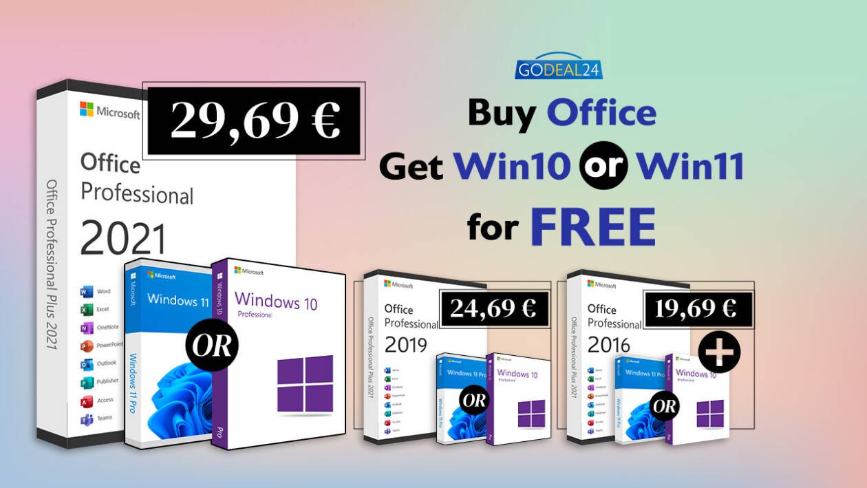 Immagine di Per la festa della mamma Office 2021 in sconto e Windows 11 gratis