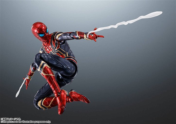 Immagine di Spider-Man No Way Home: torna la S.H. Figuarts di Iron Spider