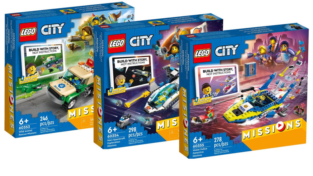 Immagine di LEGO City Missions: niente istruzioni. Si costruiscono storie!