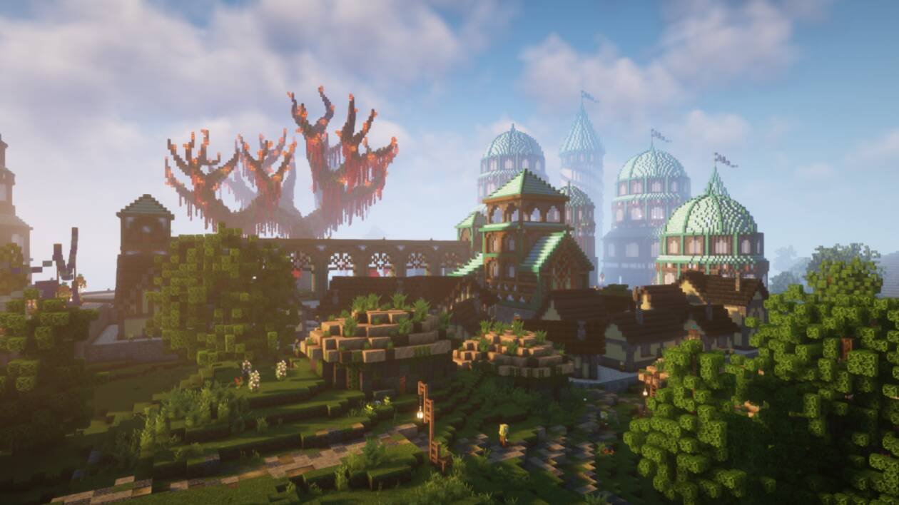 Immagine di Minecraft senza confini: è stato usato per una meravigliosa campagna D&amp;D