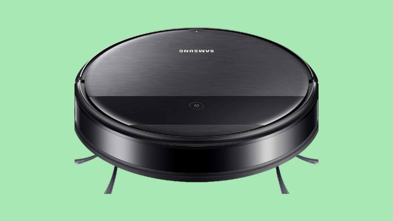 Immagine di 53% di sconto su questo aspirapolvere robot Samsung: aspira e lava!