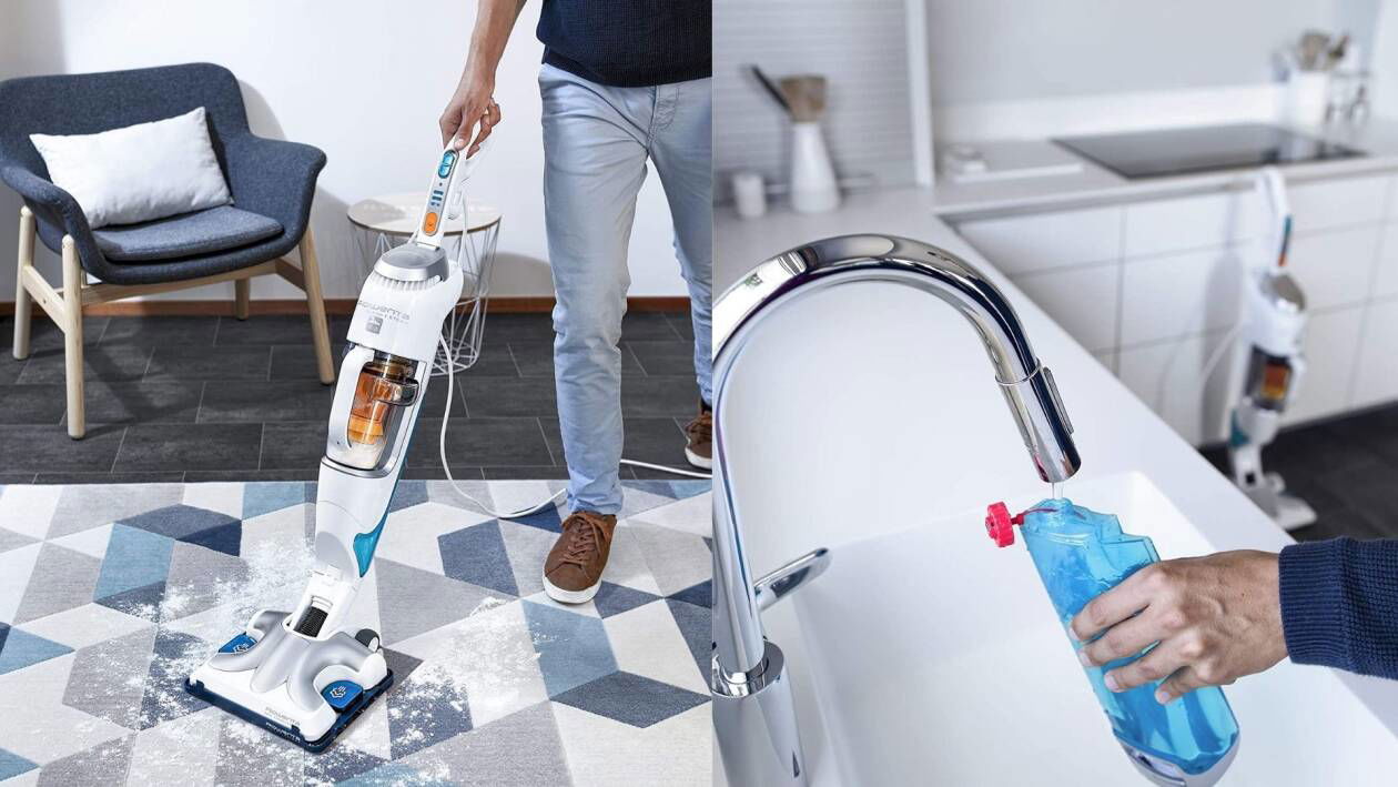 Immagine di 40% di sconto sulla scopa a vapore Rowenta Clean &amp; Steam!