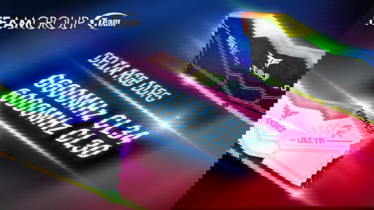 Immagine di Le DDR5 di Teamgroup "volano" a 6600MHz, pronte per i Ryzen 7000