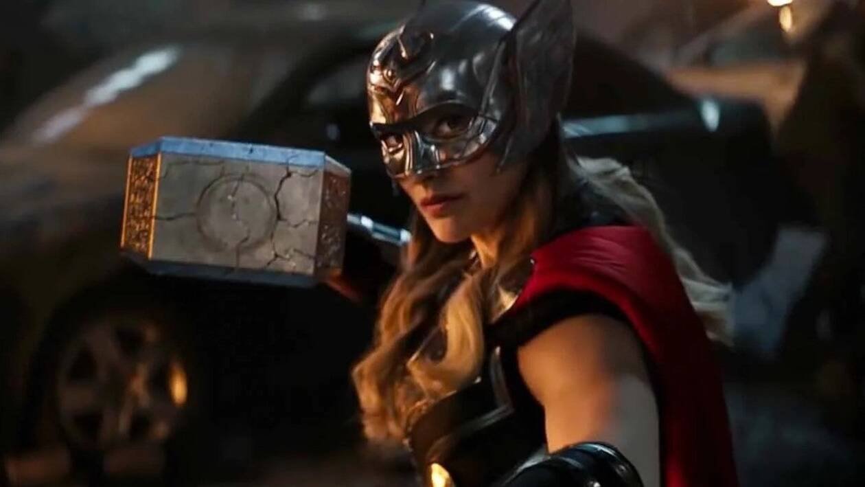 Immagine di Jane Foster è Mighty Thor nella nuova immagine di Thor: Love & Thunder