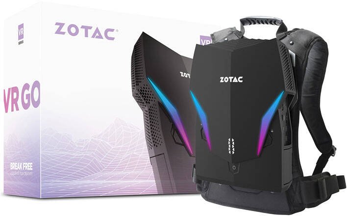 Immagine di Zotac VR Go 4.0 è lo zaino PC per la VR: annunciato con tanto di specifiche