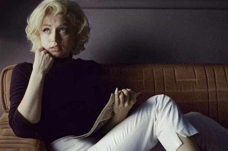 Immagine di Ana de Armas è Marylin Monroe nel teaser trailer di Blonde, film Netflix