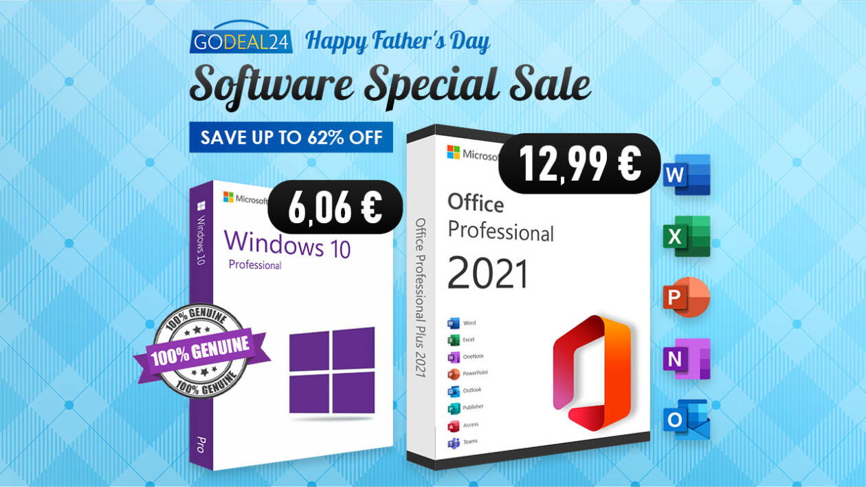 Immagine di Office 2021 a 12,99 euro e sconti fino al 62% su GoDeal24