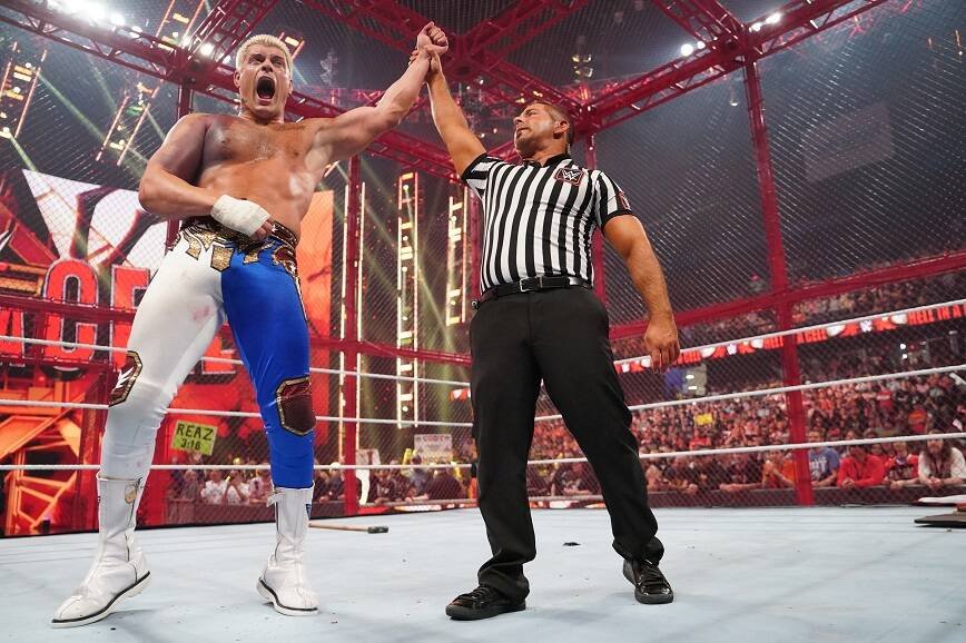Immagine di I risultati di WWE Hell in a Cell, prestazione magistrale di Cody Rhodes