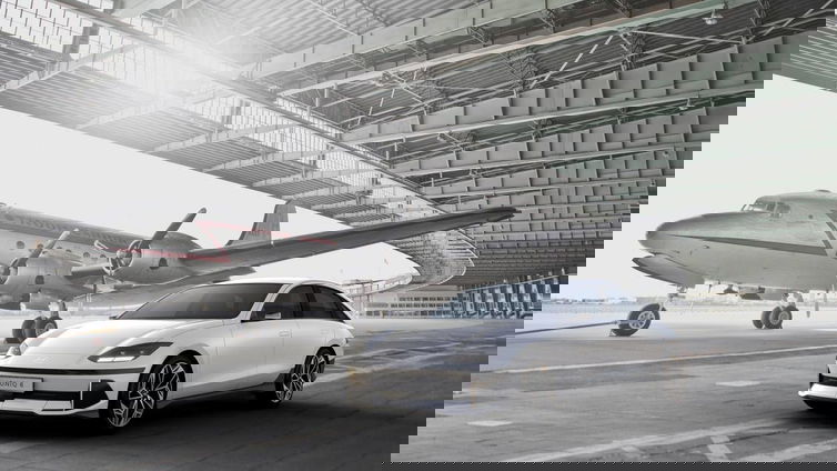 Immagine di Hyundai Ioniq 6, il design: aerodinamica ed ecosostenibilità