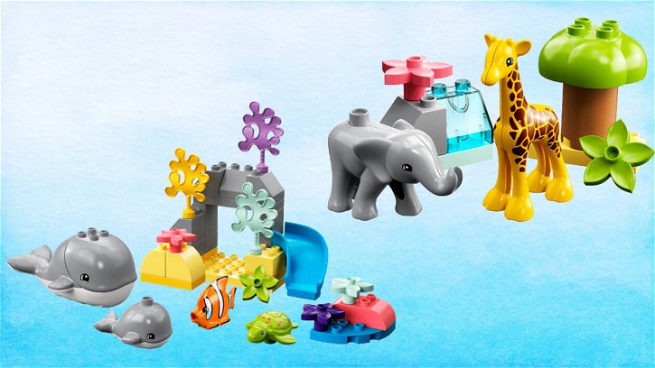 Immagine di LEGO porta il mondo degli animali ai bimbi con i nuovi set DUPLO