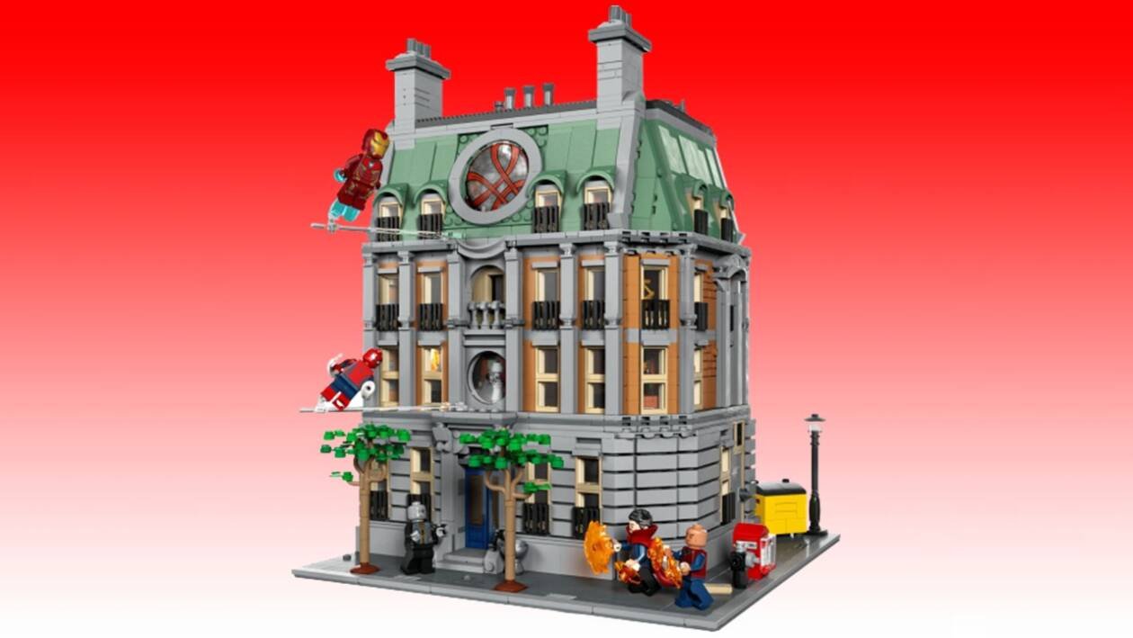 Immagine di LEGO porta il Dr. Strange nel quartiere dei palazzi modulari