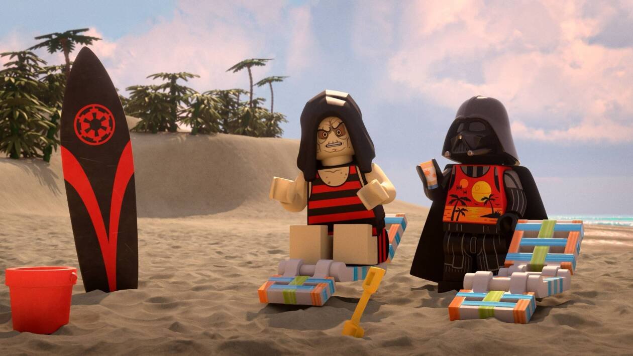 Immagine di Il trailer di LEGO Star Wars Summer Vacation, lo special per Disney Plus