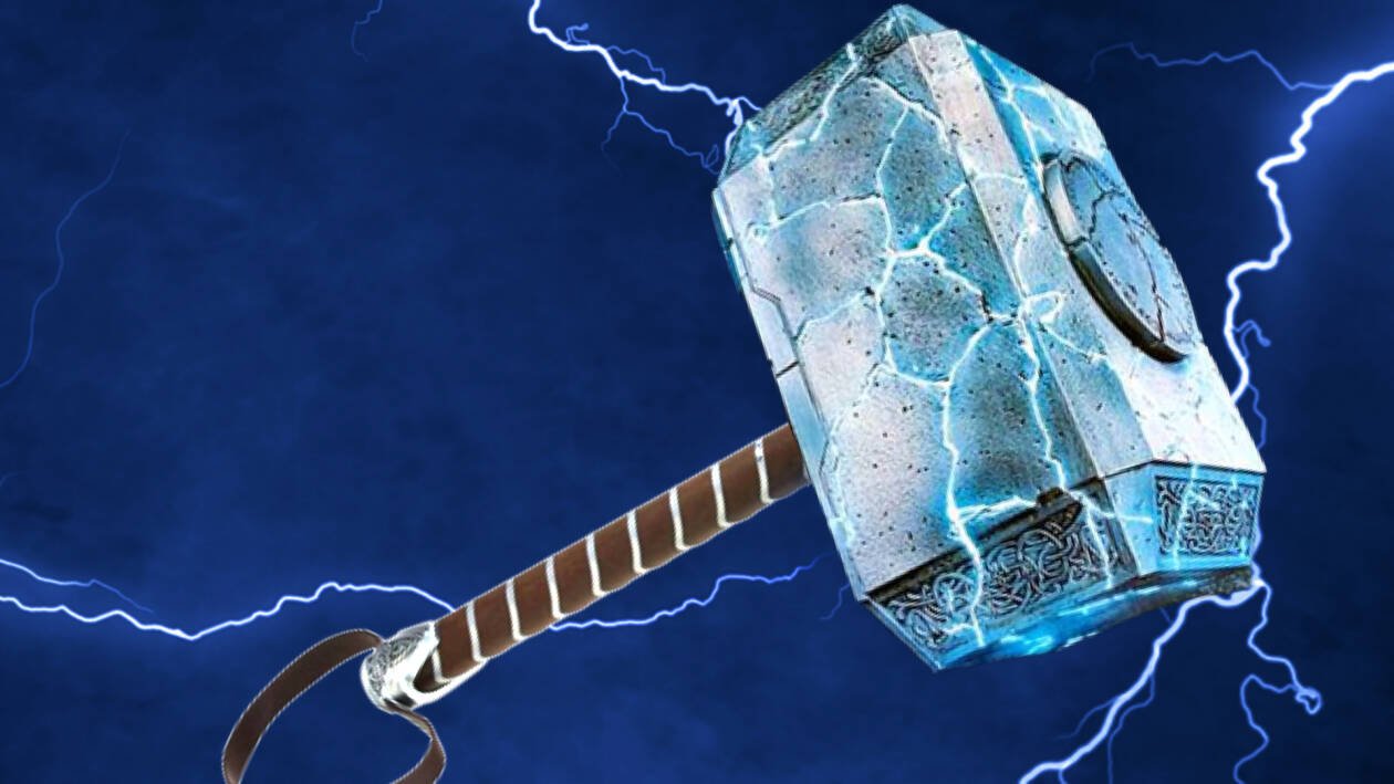 Immagine di Mjolnir, la nuova replica di Hasbro da Thor: Love and Thunder [recensione]