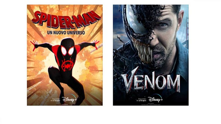 Immagine di Spider-Man: Un nuovo universo e Venom su Disney Plus, c'è la data