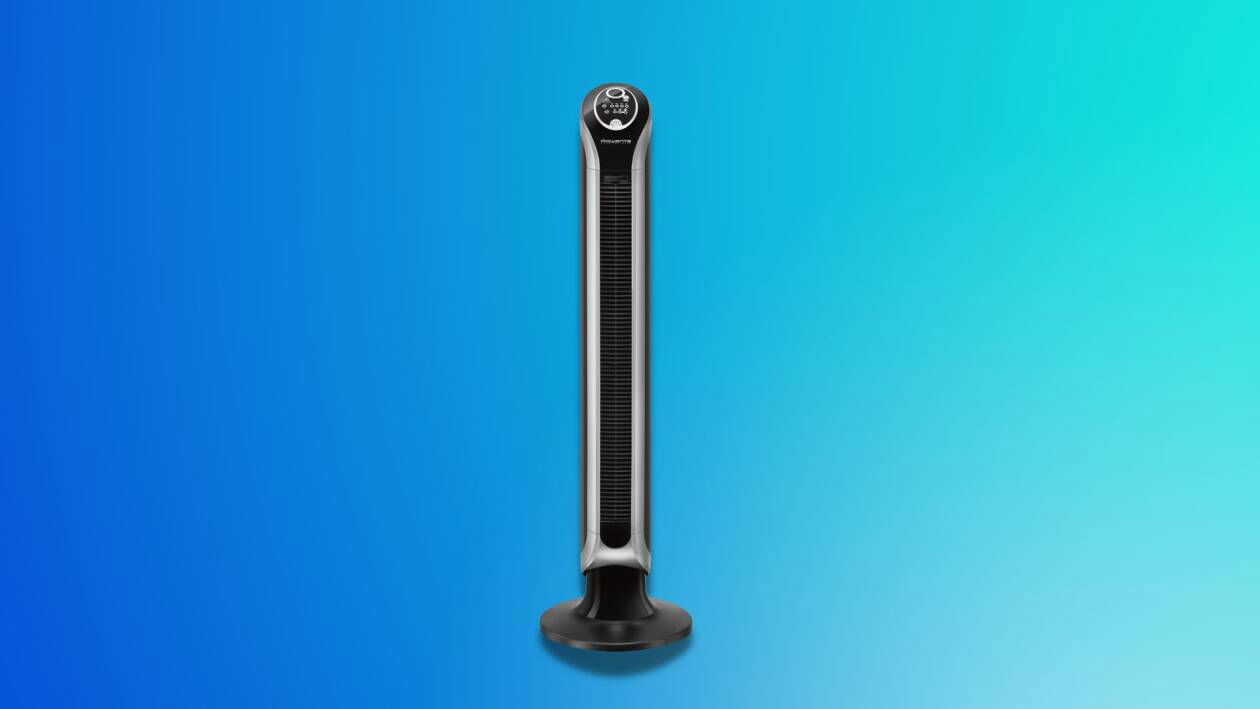 Immagine di Questo ventilatore a colonna Rowenta oggi costa meno di 100€!