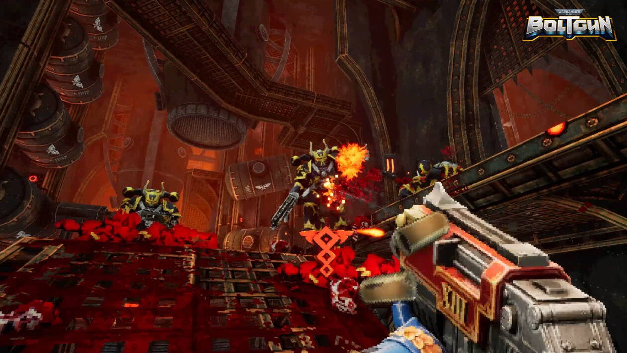 Immagine di Warhammer 40.000 Boltgun: trailer del nuovo FPS che sembra essere uscito dagli anni '90