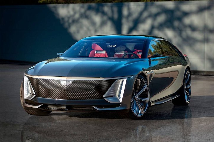Immagine di Cadillac svela una futuristica elettrica da 300mila dollari