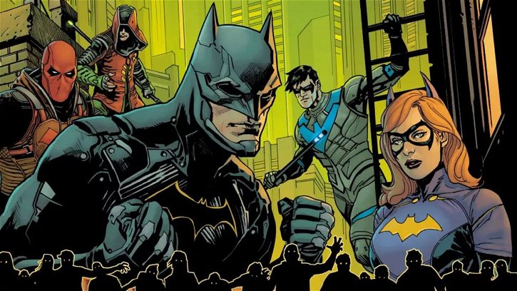 Immagine di Batman: Gotham Knights Città Dorata, il prequel a fumetti del videogioco in contemporanea in Italia