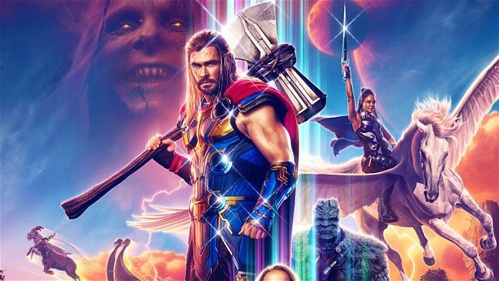 Immagine di Tutta la famiglia di Chris Hemsworth era in Thor: Love and Thunder