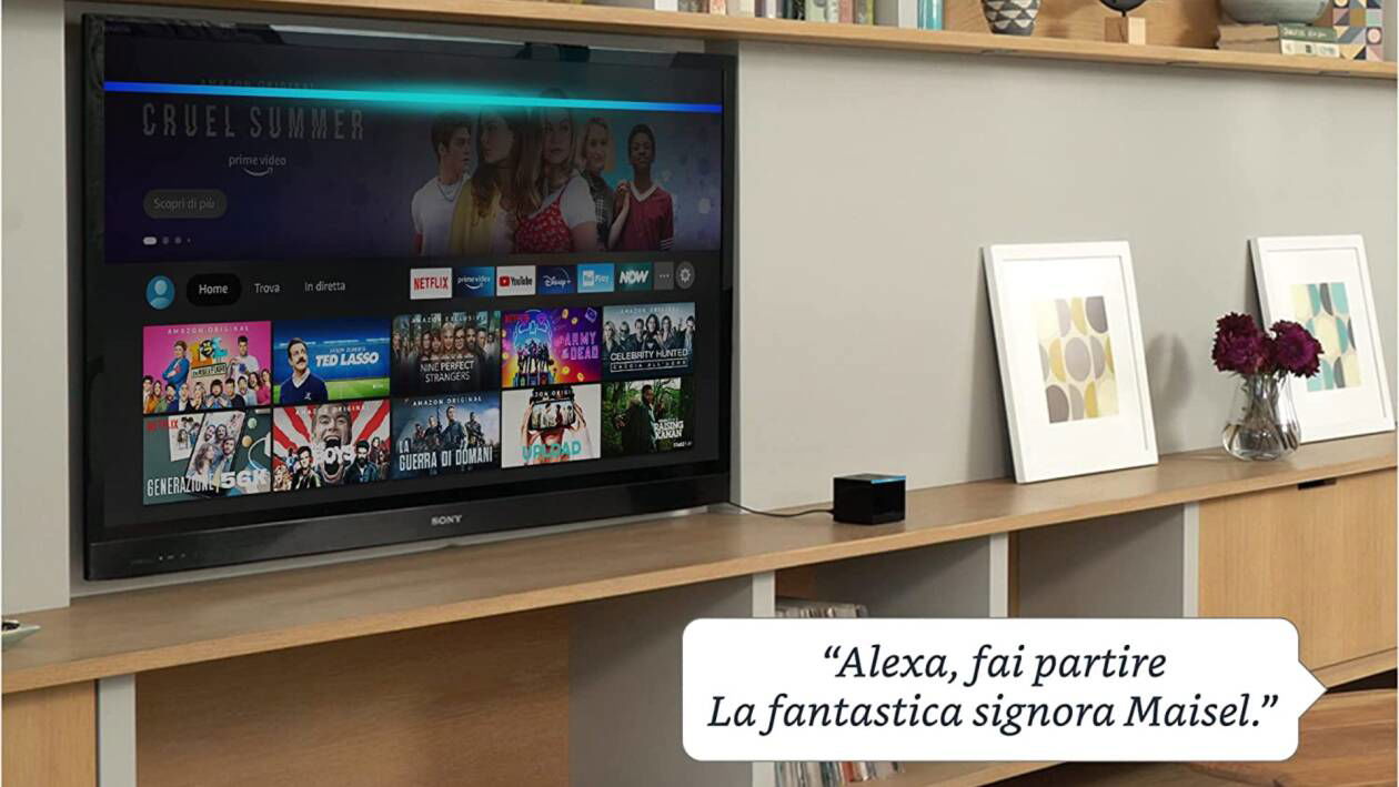 Immagine di Fire TV Cube: lo streaming in 4K in sconto del 42% su Amazon!