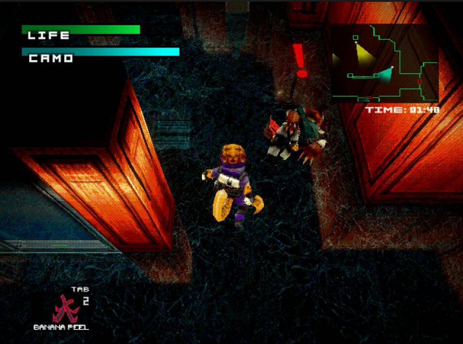 Immagine di Questo gioco è Metal Gear Solid, con una lucertola al posto di uno Snake