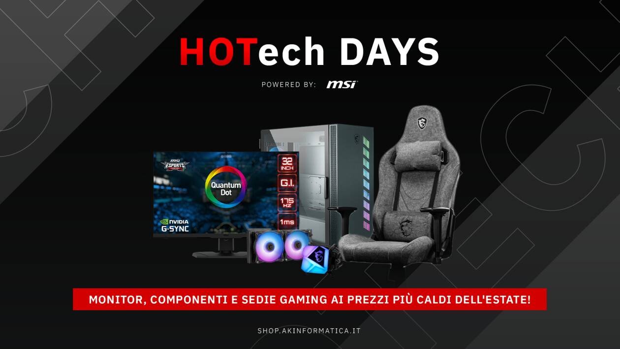 Immagine di HOTech Days AK: tantissime offerte su prodotti gaming MSI
