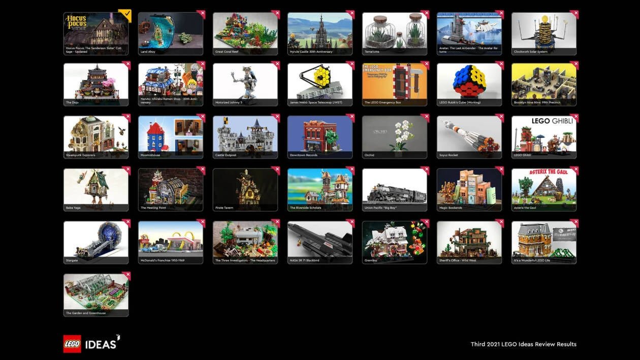 Immagine di LEGO Ideas: annunciati i risultati della terza Review 2021