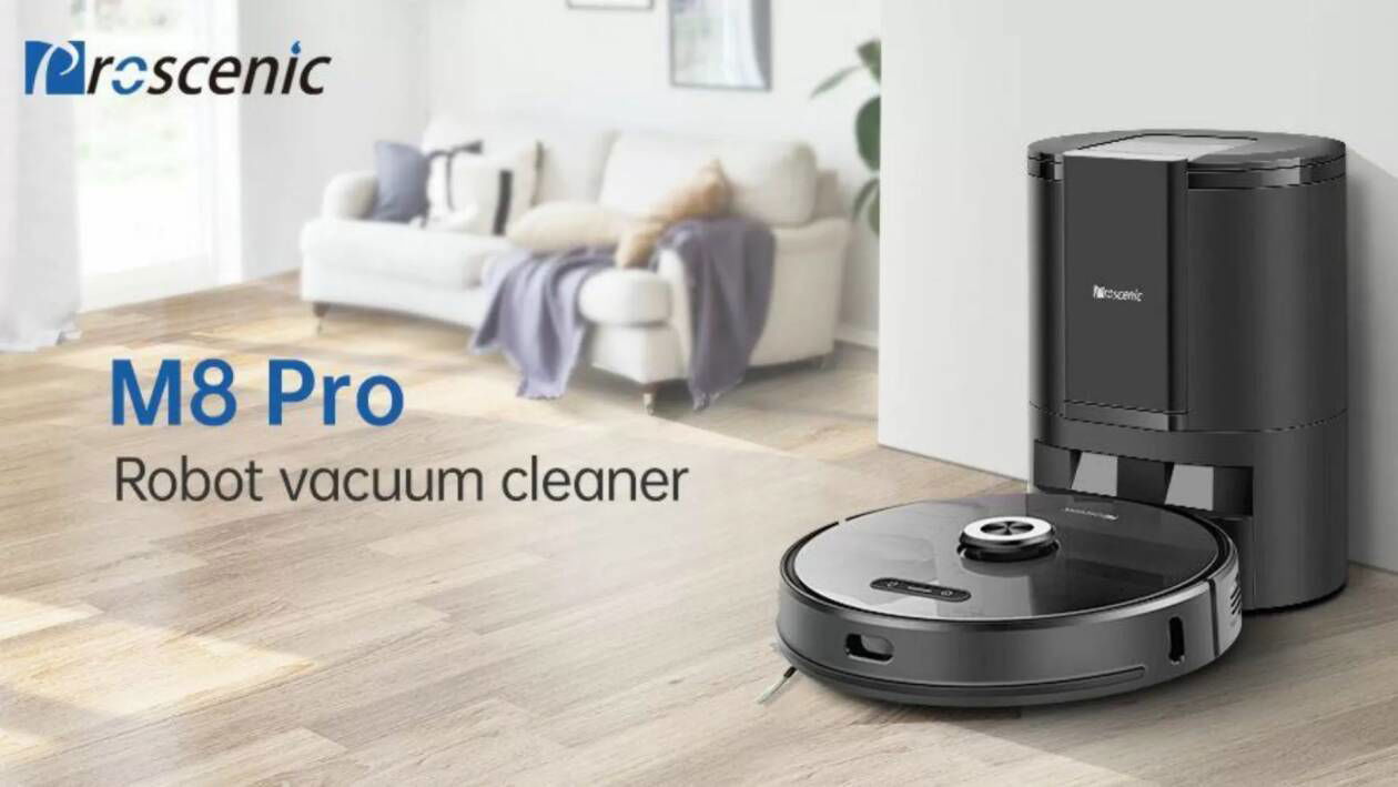 Immagine di Questo robot aspirapolvere con autosvuotamento costa solo 360€!