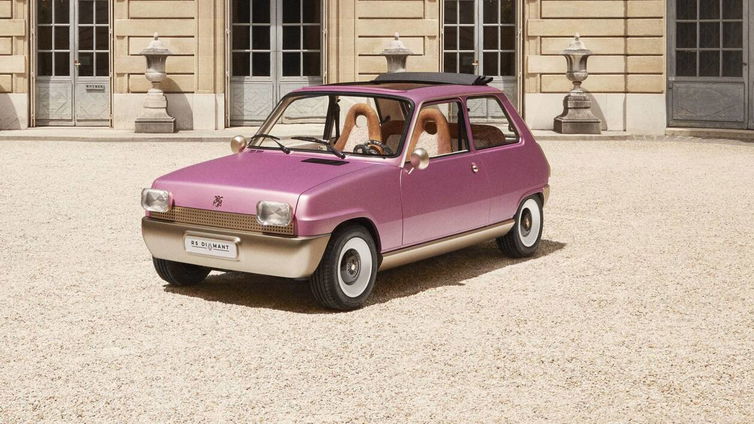 Immagine di Renault 5 Diamant, restomod elettrico per i 50 anni della R5