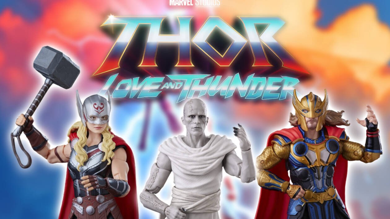 Immagine di Thor Love and Thunder, le action figure