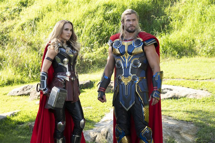 Immagine di Il motivo del silenzio di Eternità in Thor: Love and Thunder