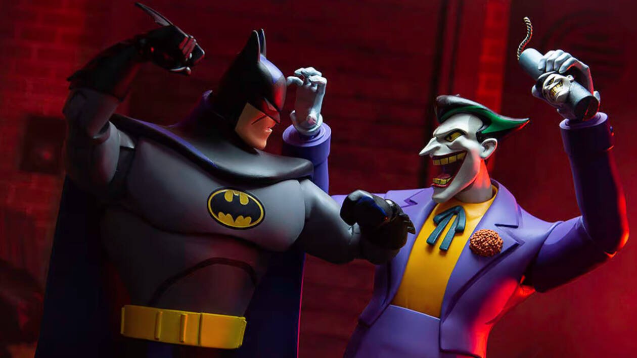 Immagine di Batman: The Animated Series, le nuove action figure alte 30 cm di Mondo