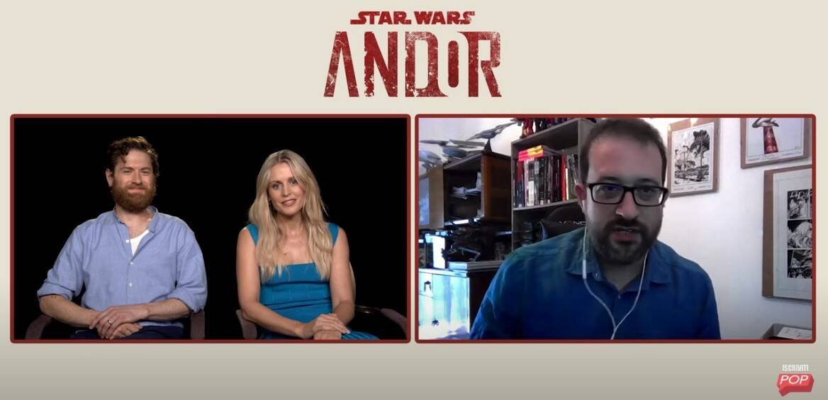 Immagine di Intervista al cast di Andor: "Sarà la storia più emozionante di Star Wars"