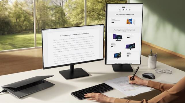 Immagine di Huawei lancia MateView SE, monitor ideale per lavoro e studio