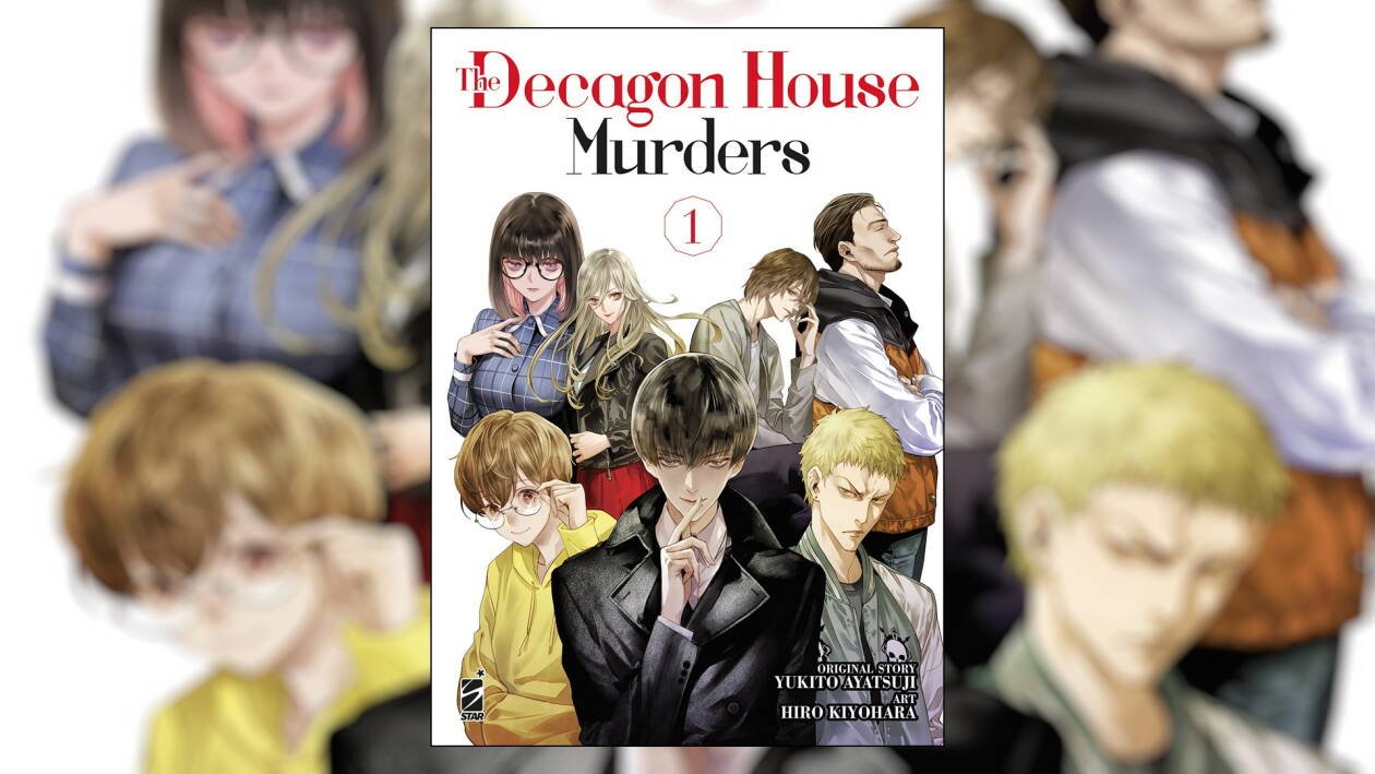 Immagine di The Decagon House Murders 1, recensione: una storia di delitti sospesa fra due mondi