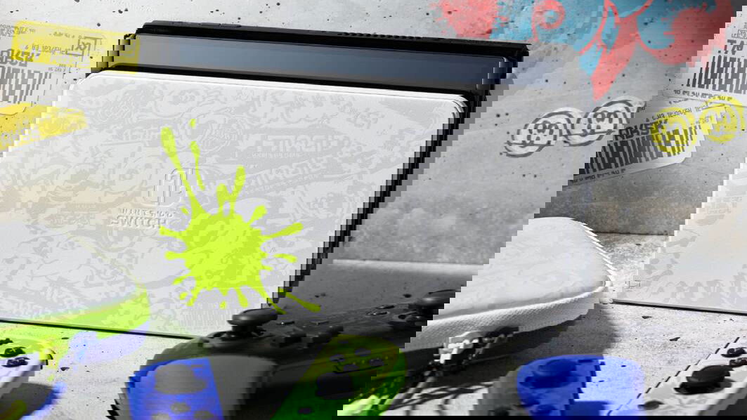 Immagine di La splendida Switch OLED dedicata a Splatoon 3 è disponibile su Amazon!