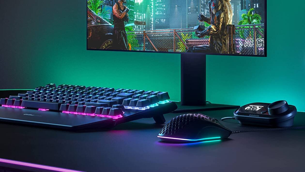 Immagine di Mouse da gaming SteelSeries ultra leggero a meno di 40€!