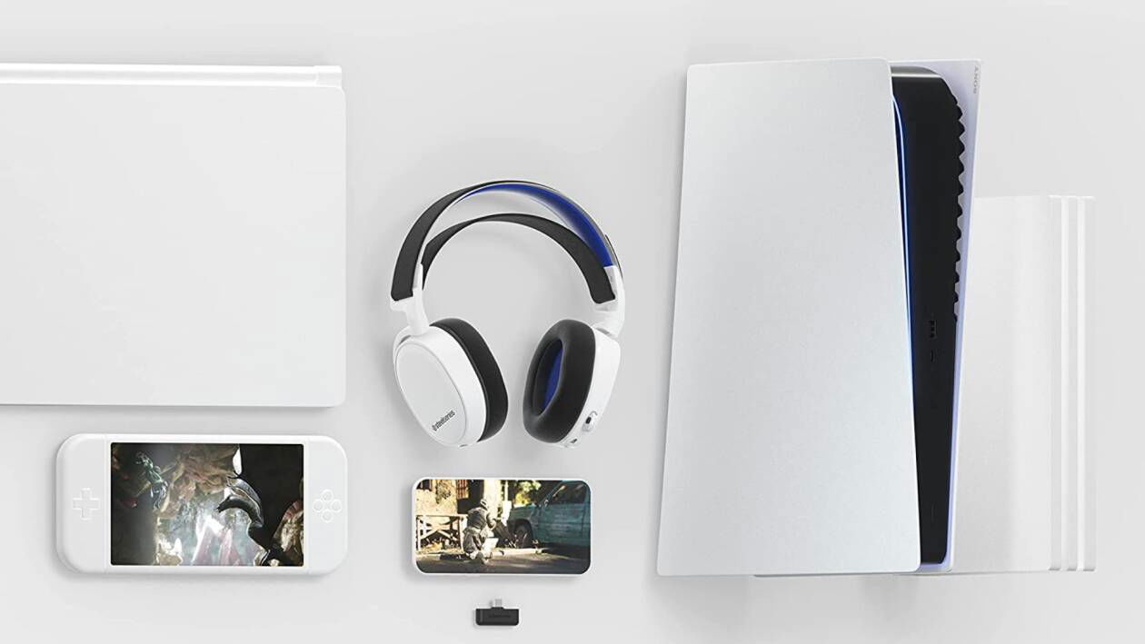 Immagine di SteelSeries Arctis 7P+: splendide cuffie da gaming wireless, in sconto del 25%!