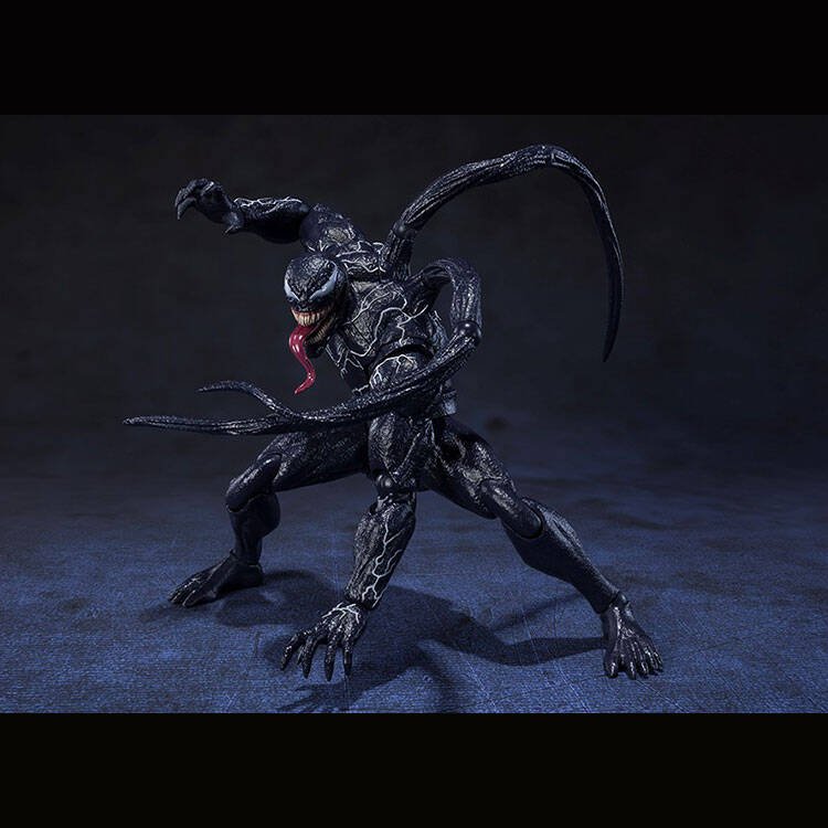 Immagine di Venom, in arrivo una action figure dettagliatissima da Bandai