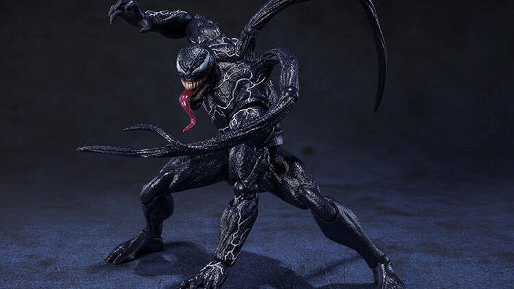 Immagine di Venom, in arrivo una action figure dettagliatissima da Bandai