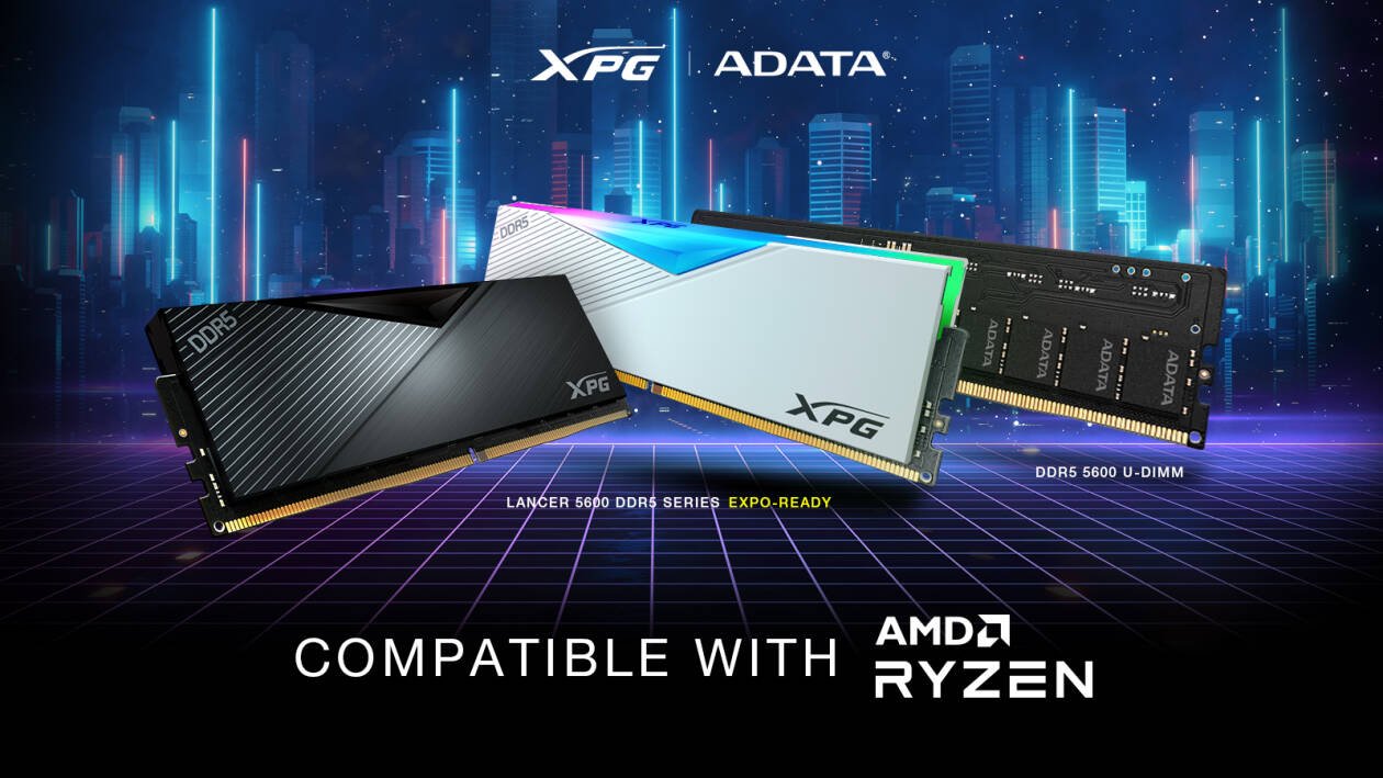 Immagine di Le XPG LANCER DDR5 5600 supporteranno AMD EXPO