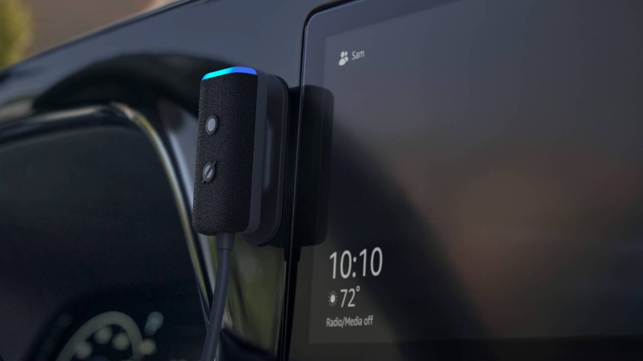 Immagine di Amazon Echo Auto 2022 è più compatto e facile da installare