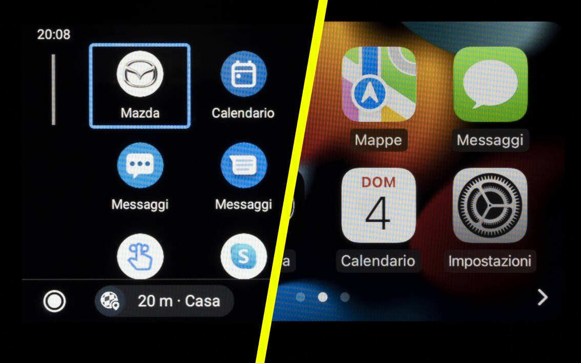 Immagine di Android Auto vs Apple CarPlay: quali sono le differenze