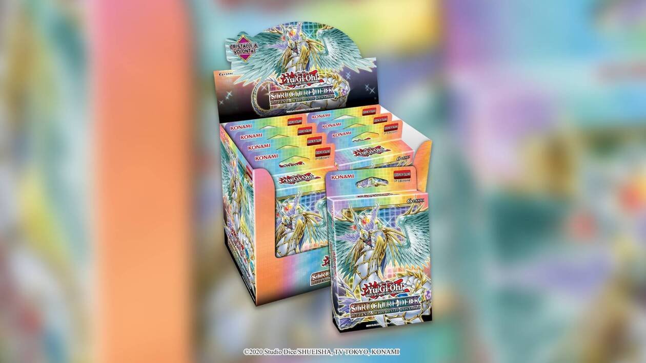 Immagine di Lo Structure Deck di Yu-Gi-Oh Leggenda delle Bestie Cristallo è' ora disponibile
