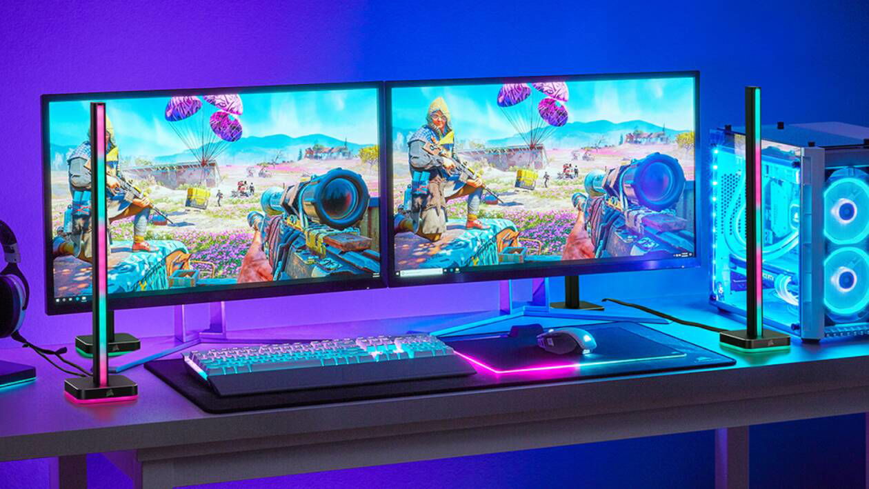 Immagine di Kit di illuminazione Corsair in sconto del 29% su Amazon!