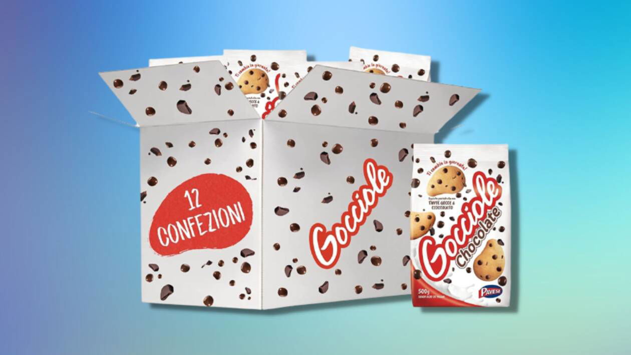 Immagine di 6 Kg di Gocciole Pavesi a 2€ al pacco! Meno che al supermercato!