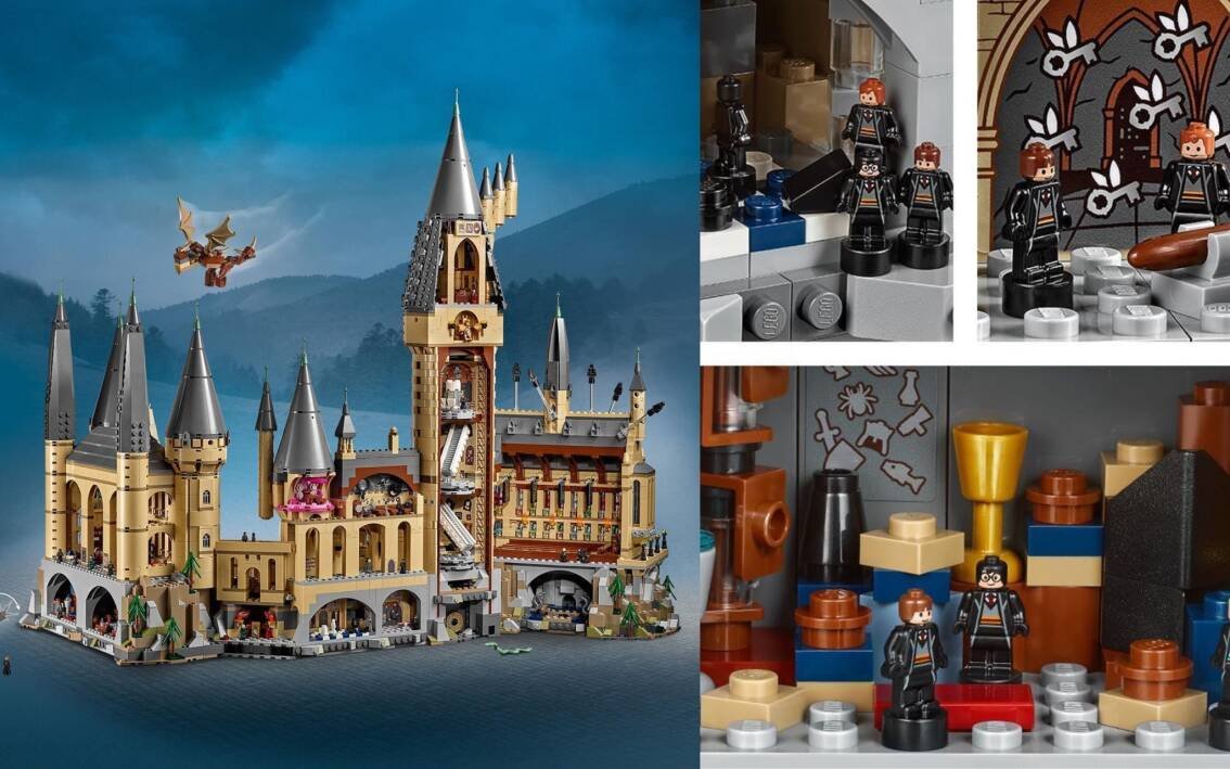 Immagine di Lego Harry Potter: oltre 100€ di sconto sul set del castello di Hogwarts
