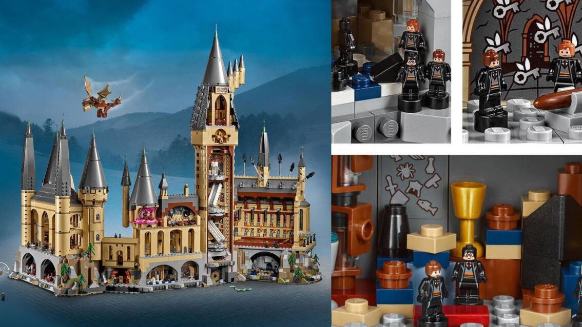Immagine di Lego Harry Potter: oltre 100€ di sconto sul set del castello di Hogwarts