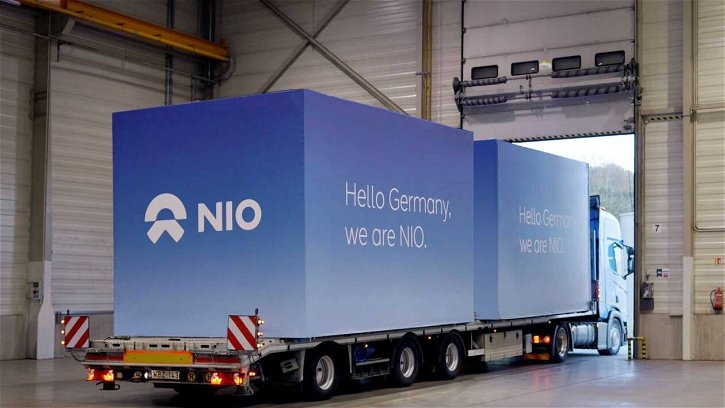 Immagine di NIO, in Germania la prima stazione per il battery swap